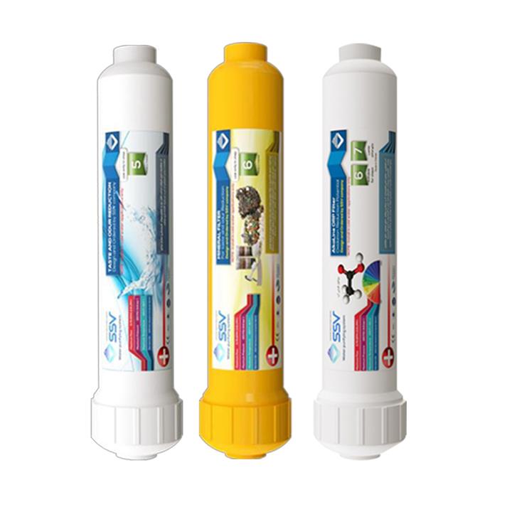 فیلتر دستگاه تصفیه آب مدل  Post carbon و Mineral و Alkaline